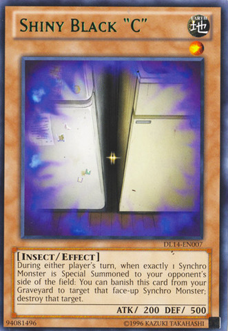 Shiny Black "C" (Green) [DL14-EN007] Rare | Devastation Store