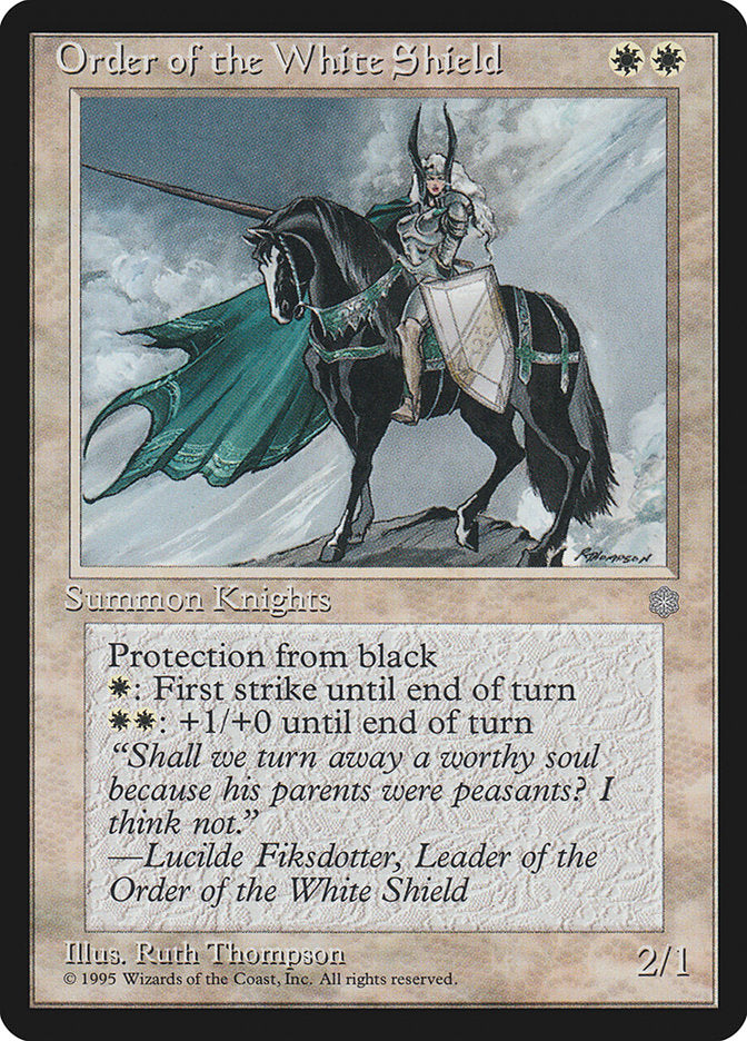 Order of the White Shield [Ice Age] | Devastation Store
