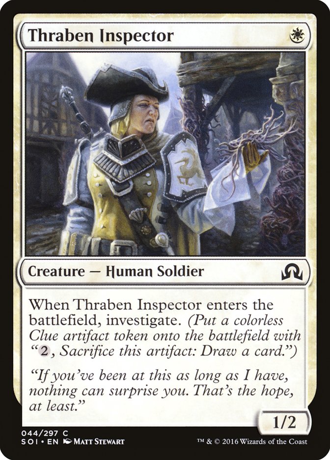 Thraben Inspector [Shadows over Innistrad] | Devastation Store