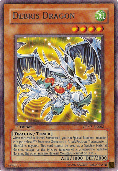 Debris Dragon [CRMS-EN002] Rare | Devastation Store