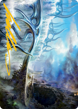 Mistvault Bridge Art Card (Gold-Stamped Signature) [Modern Horizons 2 Art Series] | Devastation Store