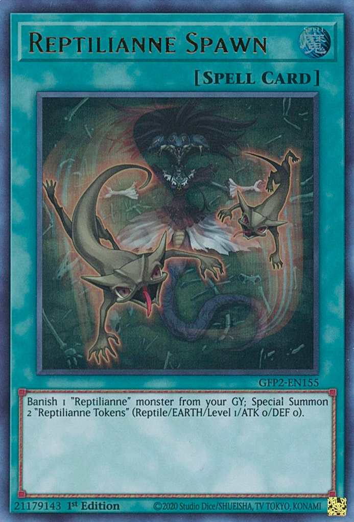 Reptilianne Spawn [GFP2-EN155] Ultra Rare | Devastation Store