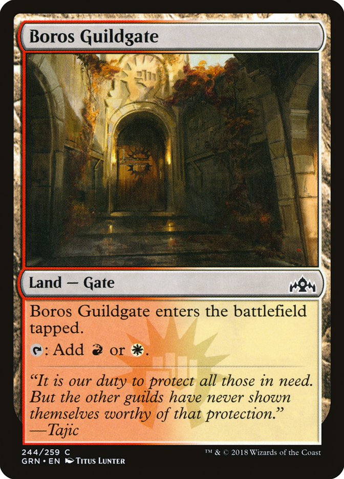 Boros Guildgate (244/259) [Guilds of Ravnica] | Devastation Store