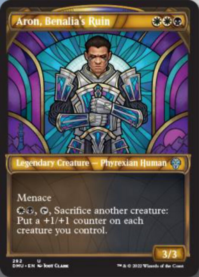 Aron, Benalia's Ruin (Showcase) [Dominaria United] | Devastation Store