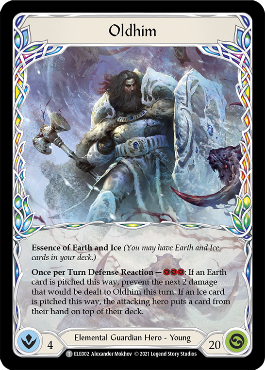Oldhim // Frostbite [ELE111] (Tales of Aria)  1st Edition Normal | Devastation Store