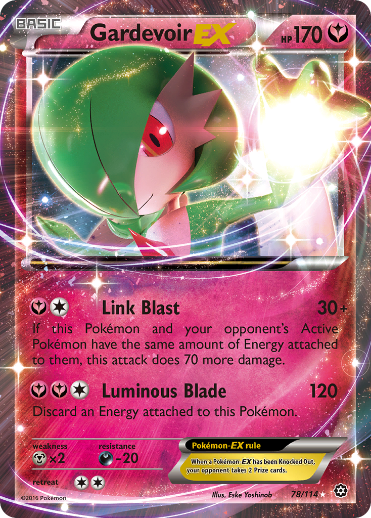 Gardevoir EX (78/114) [XY: Steam Siege] | Devastation Store