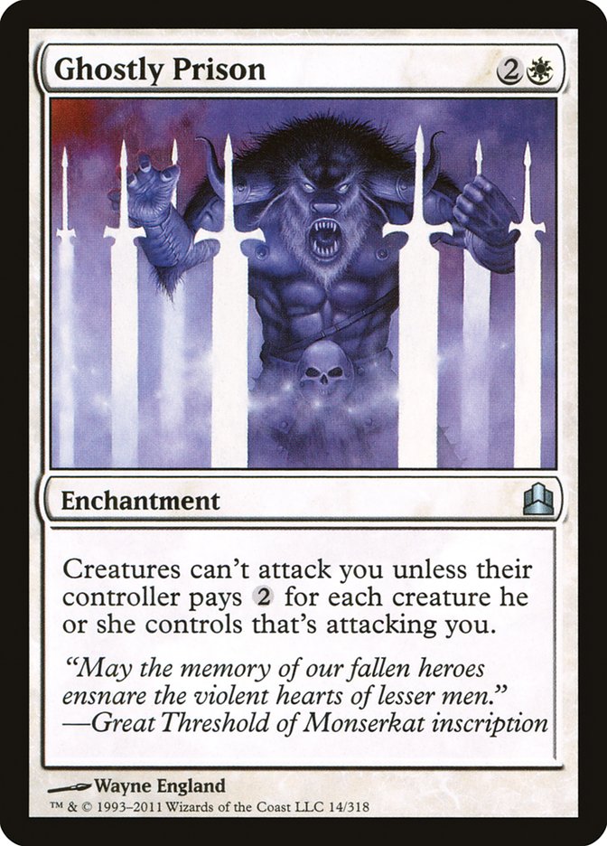 Ghostly Prison [Commander 2011] | Devastation Store