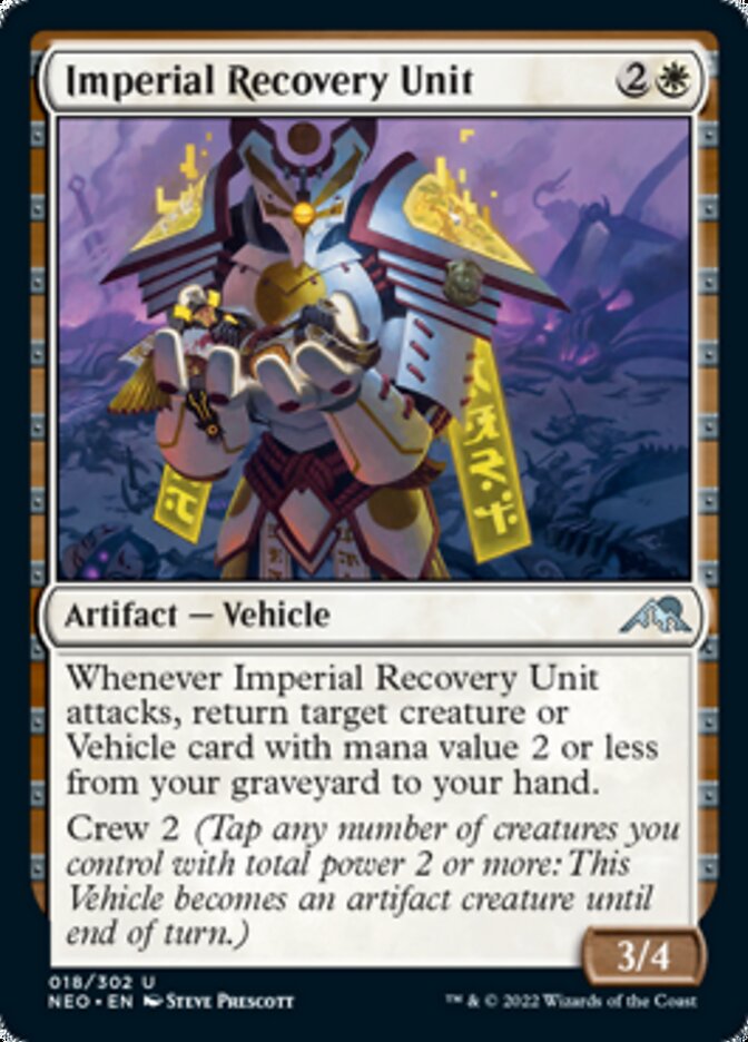 Imperial Recovery Unit [Kamigawa: Neon Dynasty] | Devastation Store