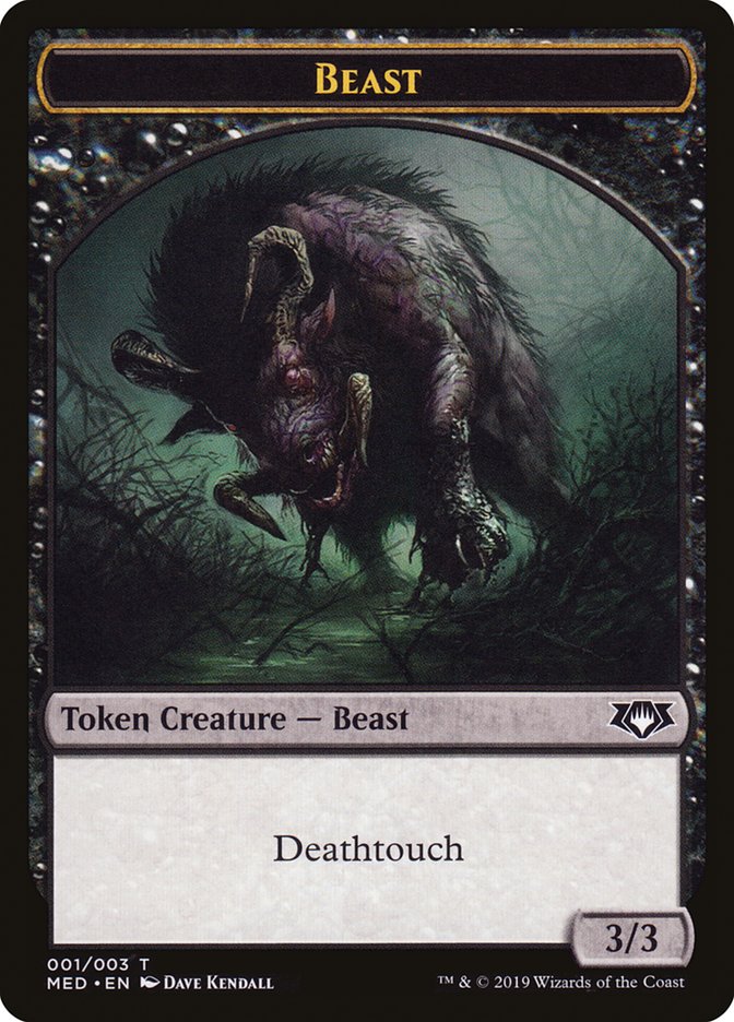 Beast [Mythic Edition Tokens] | Devastation Store