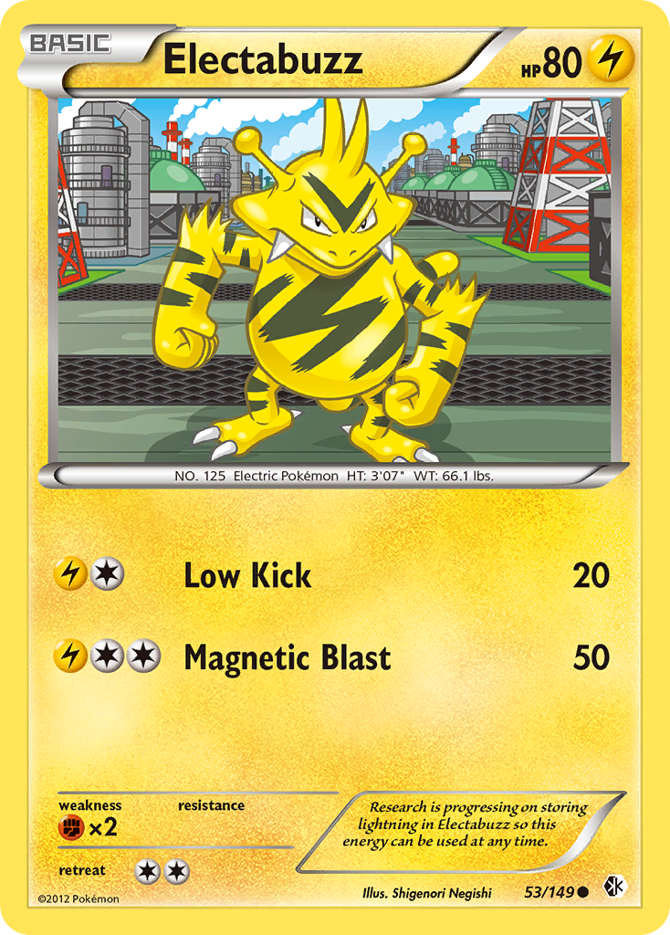 Electabuzz (53/149) [Black & White: Boundaries Crossed] | Devastation Store