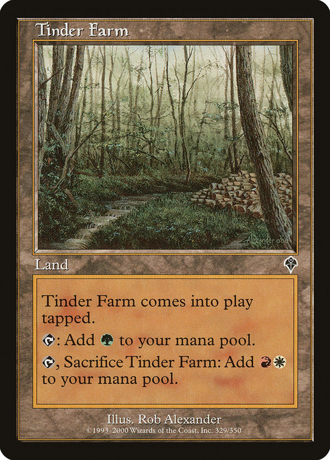 Tinder Farm [Invasion] | Devastation Store