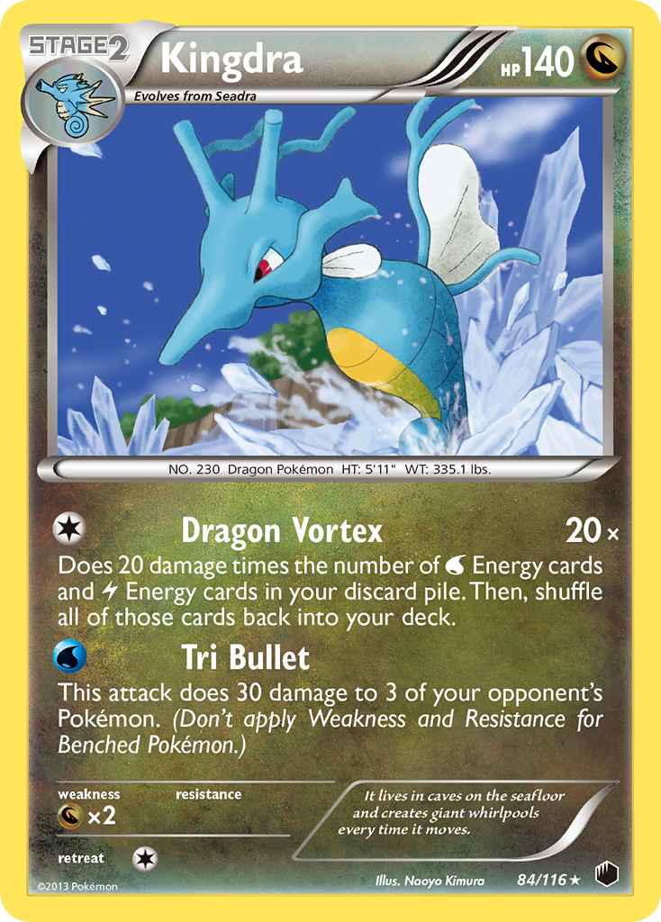 Kingdra (84/116) [Black & White: Plasma Freeze] | Devastation Store