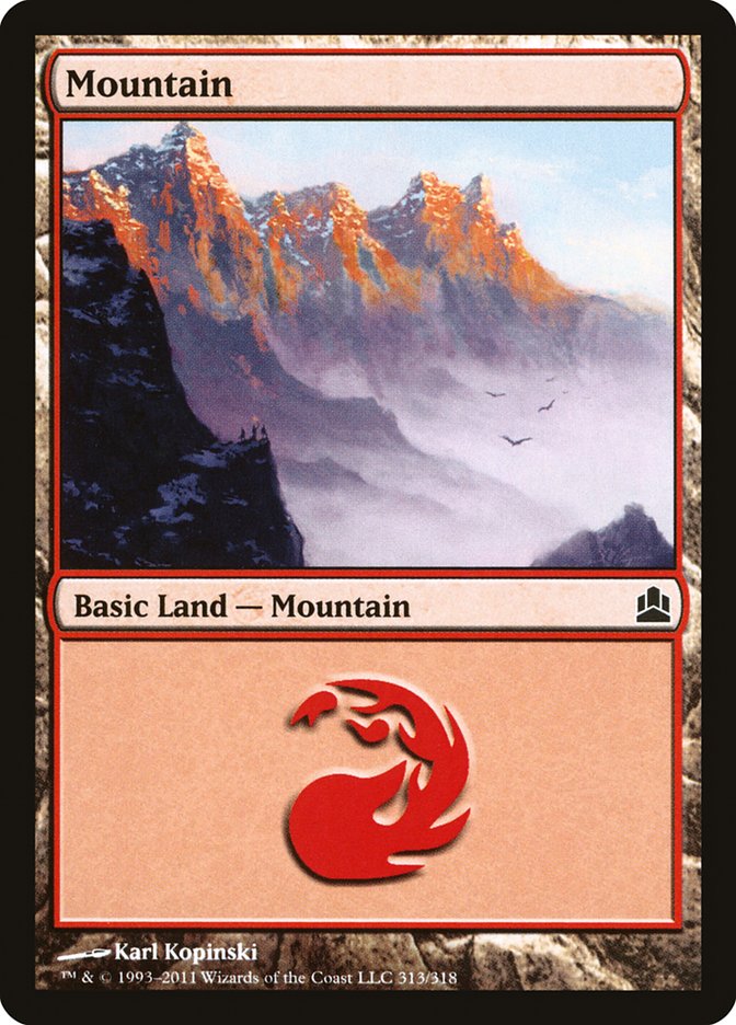 Mountain (313) [Commander 2011] - Devastation Store | Devastation Store