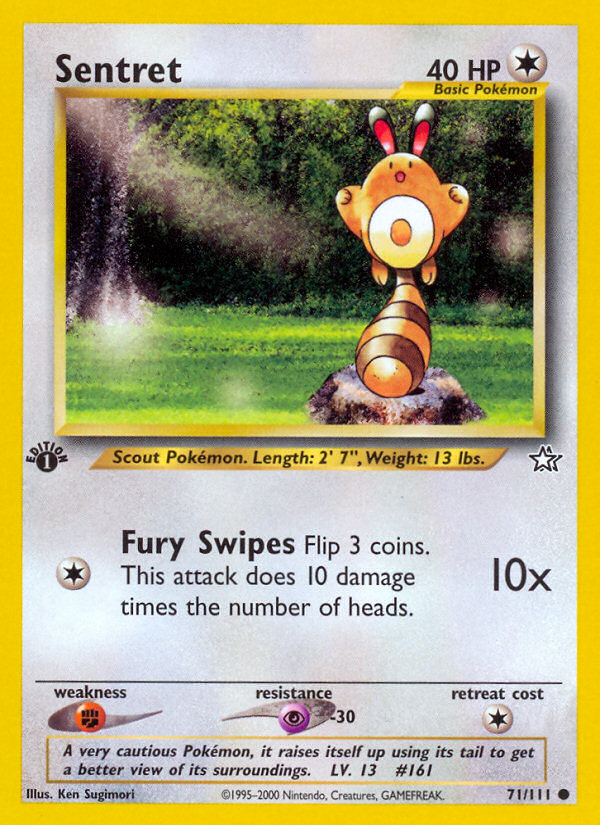 Sentret (71/111) [Neo Genesis 1st Edition] | Devastation Store