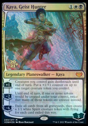 Kaya, Geist Hunter [Innistrad: Crimson Vow Prerelease Promos] | Devastation Store