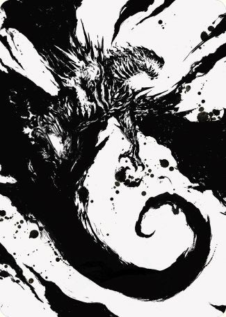Capricious Hellraiser Art Card [Phyrexia: All Will Be One Art Series] | Devastation Store