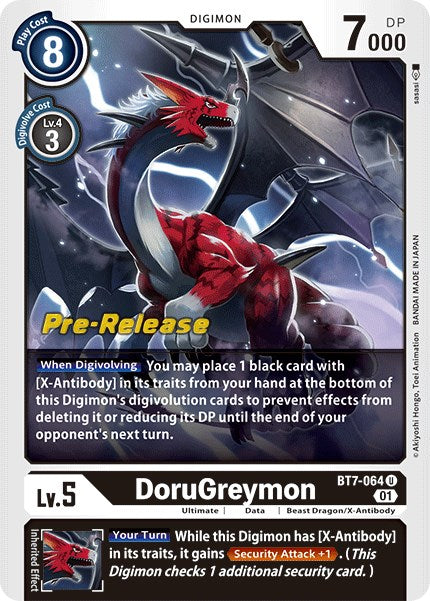 DoruGreymon [BT7-064] [Next Adventure Pre-Release Cards] | Devastation Store