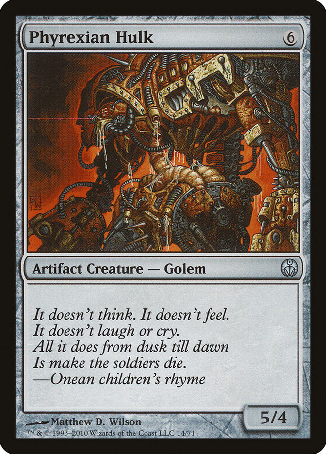 Phyrexian Hulk [Duel Decks: Phyrexia vs. the Coalition] - Devastation Store | Devastation Store