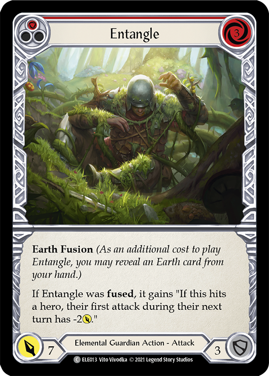 Entangle (Red) [ELE013] (Tales of Aria)  1st Edition Normal | Devastation Store
