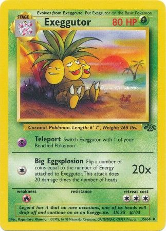 Exeggutor (35/64) [Jungle Unlimited] | Devastation Store