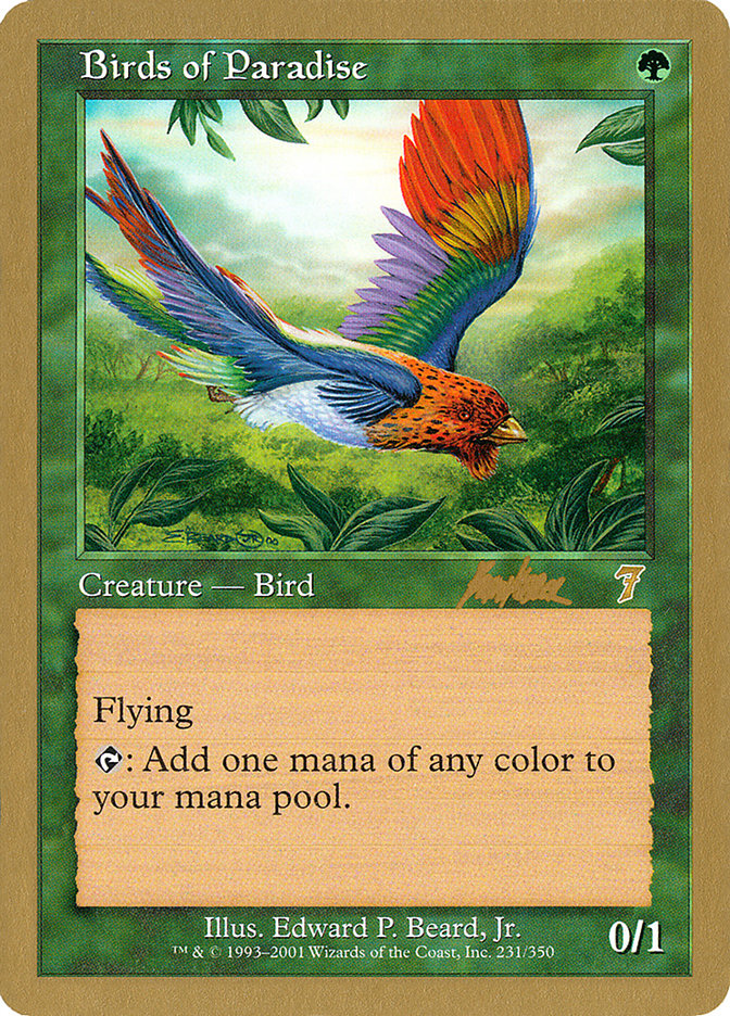 Birds of Paradise (Brian Kibler) [World Championship Decks 2002] | Devastation Store