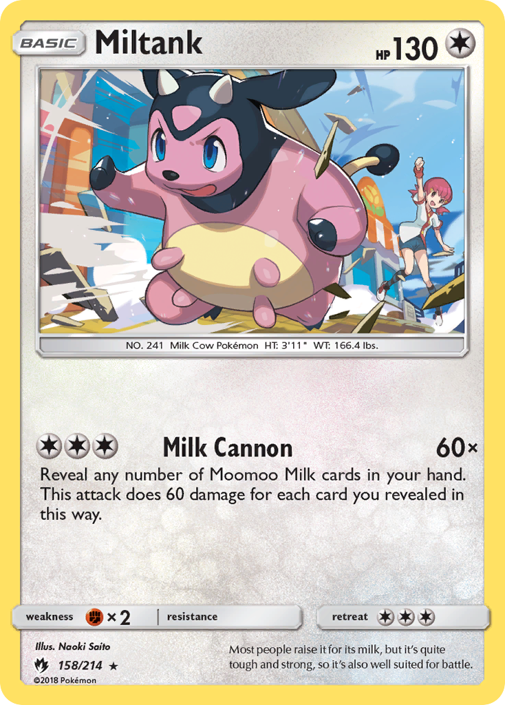 Miltank (158/214) [Sun & Moon: Lost Thunder] | Devastation Store