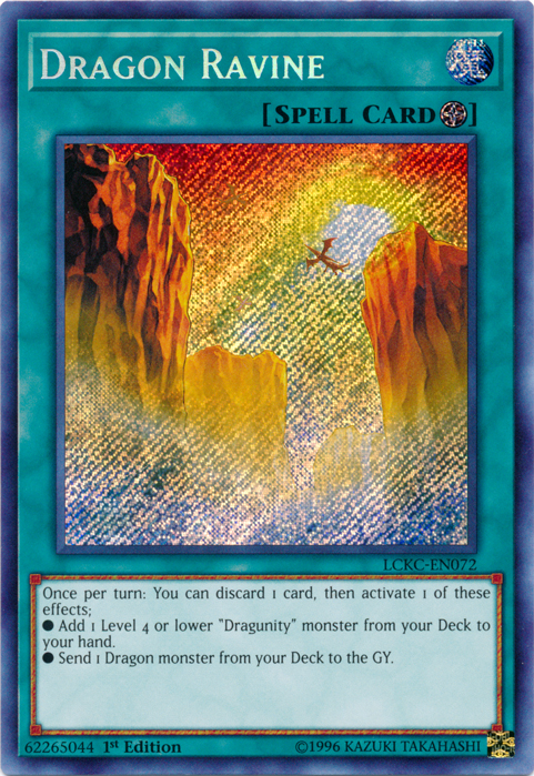 Dragon Ravine [LCKC-EN072] Secret Rare | Devastation Store