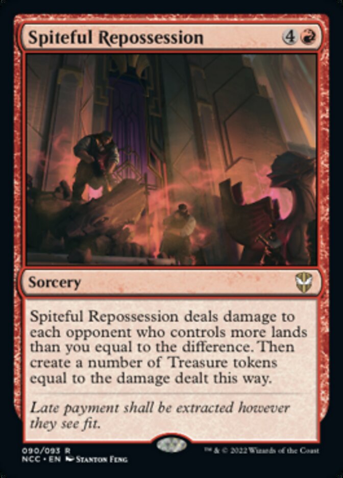 Spiteful Repossession [Streets of New Capenna Commander] | Devastation Store