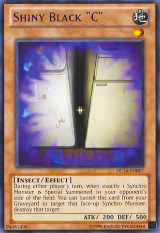 Shiny Black "C" (Purple) [DL14-EN007] Rare | Devastation Store