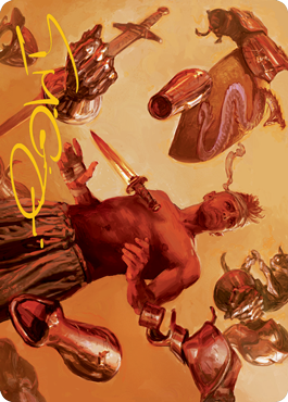 Dress Down Art Card (Gold-Stamped Signature) [Modern Horizons 2 Art Series] | Devastation Store