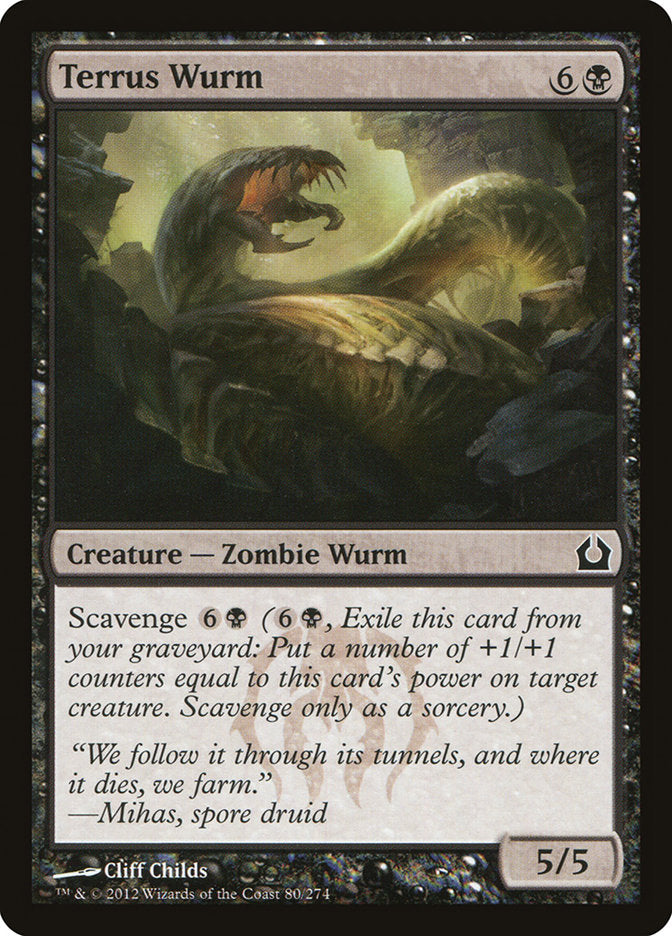 Terrus Wurm [Return to Ravnica] - Devastation Store | Devastation Store