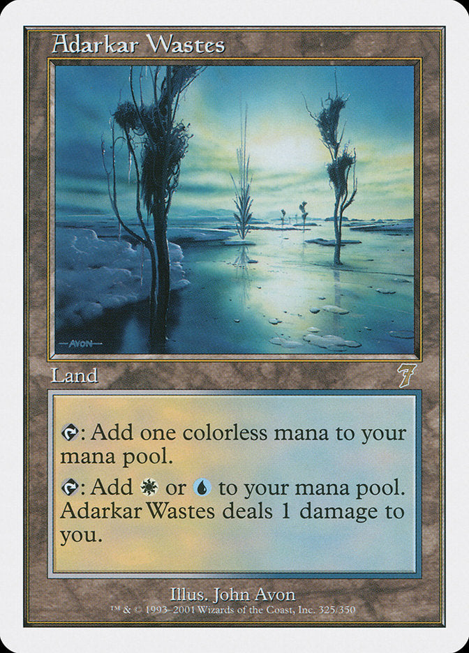 Adarkar Wastes [Seventh Edition] | Devastation Store