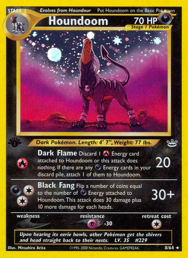 Houndoom (8/64) [Neo Revelation 1st Edition] | Devastation Store