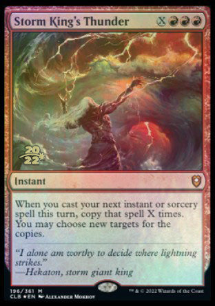 Storm King's Thunder [Commander Legends: Battle for Baldur's Gate Prerelease Promos] | Devastation Store