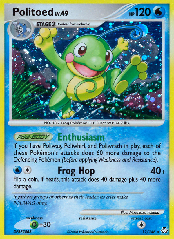 Politoed (12/146) [Diamond & Pearl: Legends Awakened] | Devastation Store