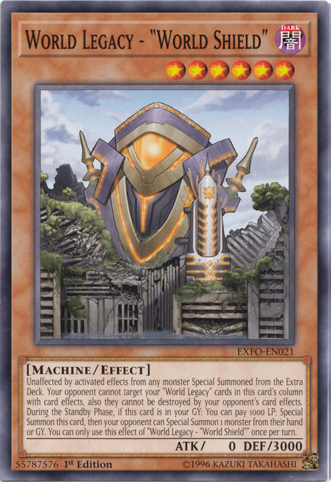 World Legacy - "World Shield" [EXFO-EN021] Common | Devastation Store