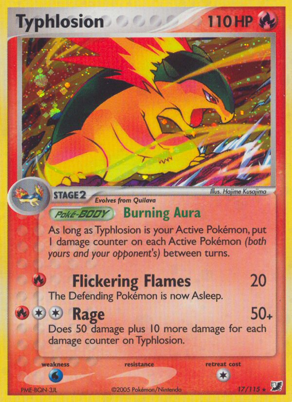 Typhlosion (17/115) [EX: Unseen Forces] | Devastation Store