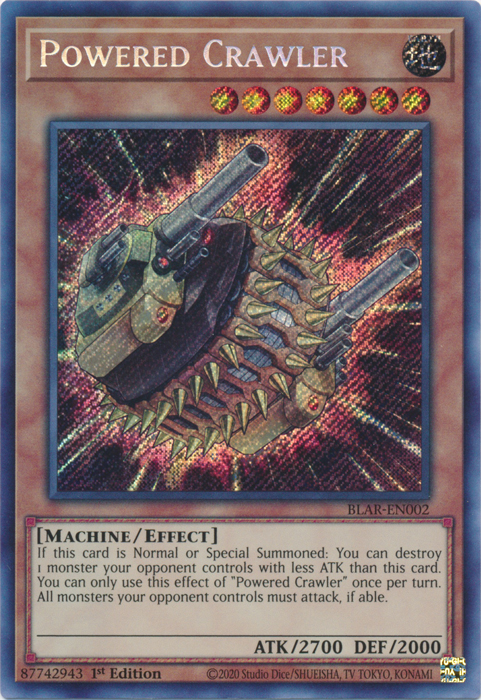 Powered Crawler [BLAR-EN002] Secret Rare | Devastation Store