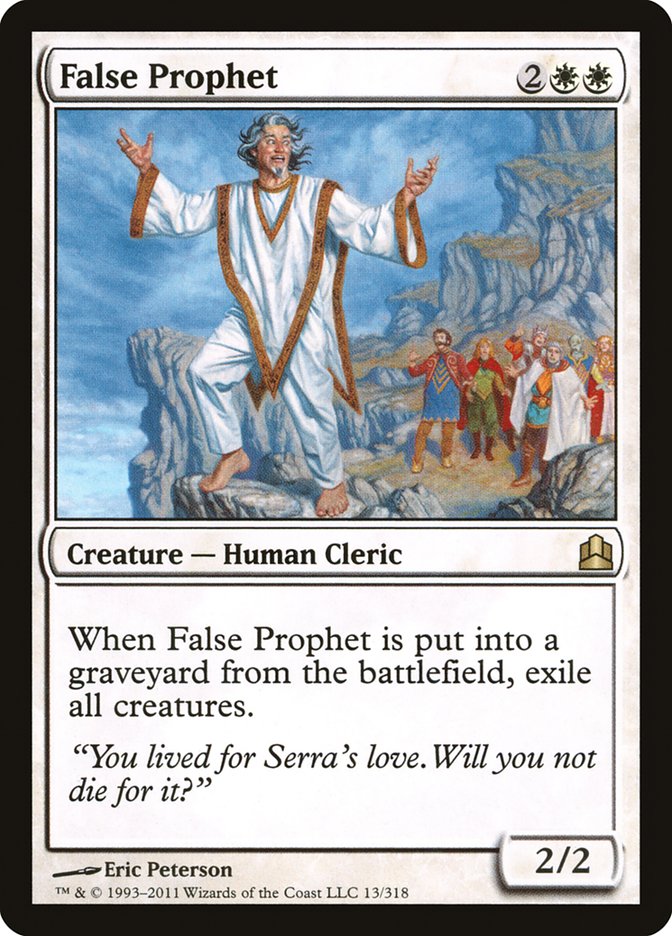 False Prophet [Commander 2011] | Devastation Store