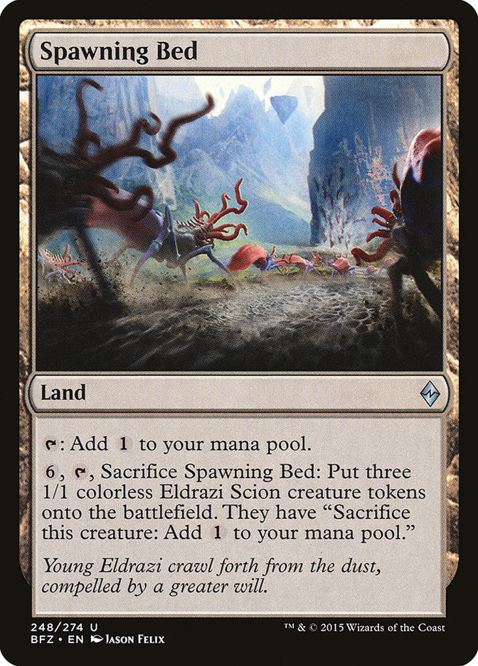 Spawning Bed [Battle for Zendikar] | Devastation Store