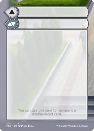 Helper Card (7/9) [Strixhaven: School of Mages Tokens] | Devastation Store