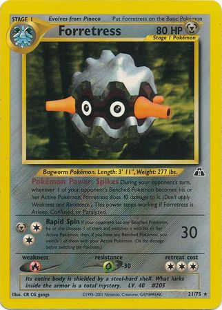 Forretress (21/75) [Neo Discovery Unlimited] | Devastation Store