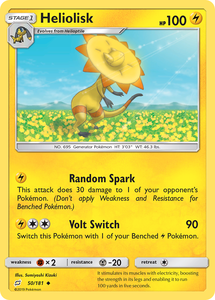 Heliolisk (50/181) [Sun & Moon: Team Up] | Devastation Store