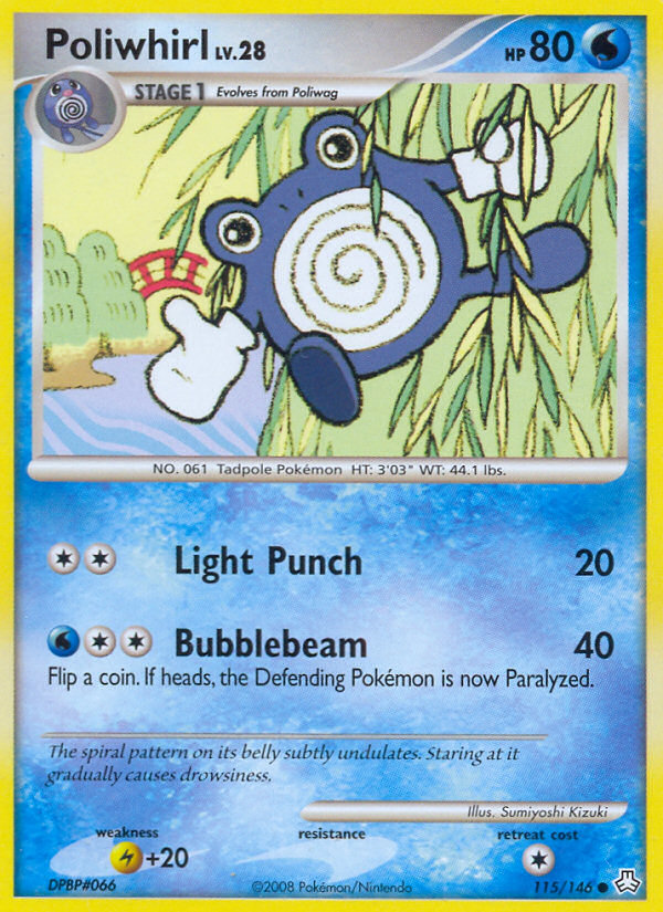 Poliwhirl (115/146) [Diamond & Pearl: Legends Awakened] | Devastation Store