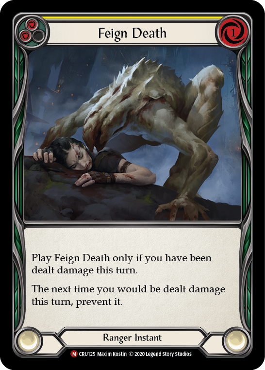 Feign Death [CRU125] 1st Edition Normal - Devastation Store | Devastation Store