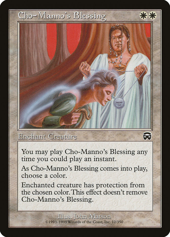 Cho-Manno's Blessing [Mercadian Masques] - Devastation Store | Devastation Store