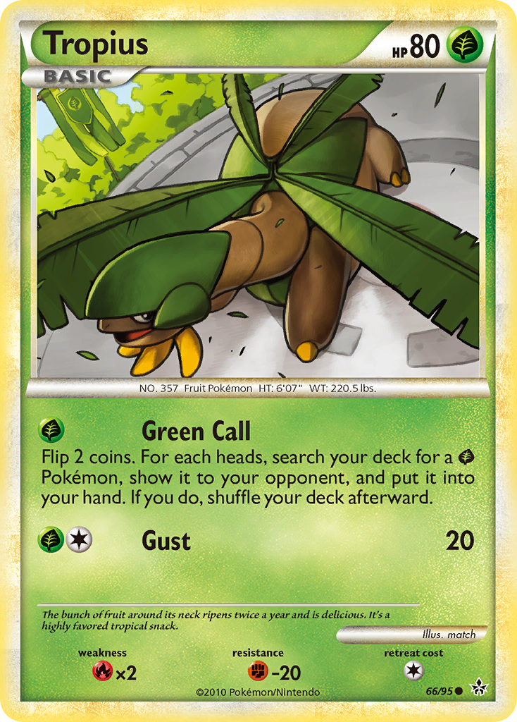 Tropius (66/95) [HeartGold & SoulSilver: Unleashed] | Devastation Store