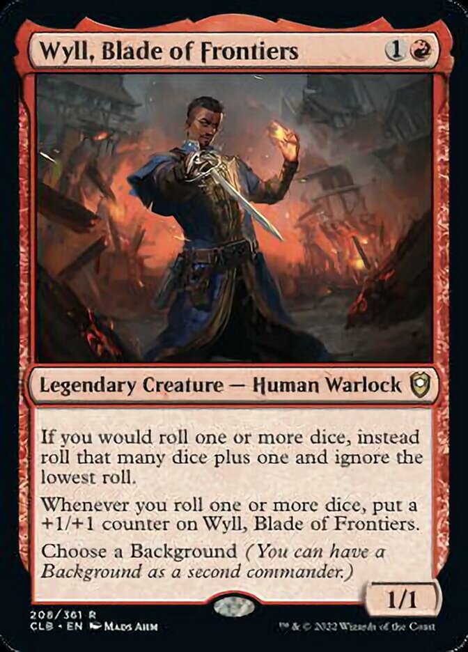 Wyll, Blade of Frontiers [Commander Legends: Battle for Baldur's Gate] | Devastation Store
