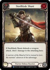 Steelblade Shunt (Red) [WTR126] Unlimited Edition Rainbow Foil - Devastation Store | Devastation Store