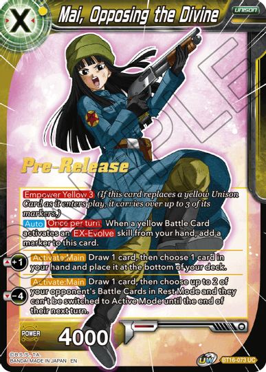 Mai, Opposing the Divine (BT16-073) [Realm of the Gods Prerelease Promos] | Devastation Store